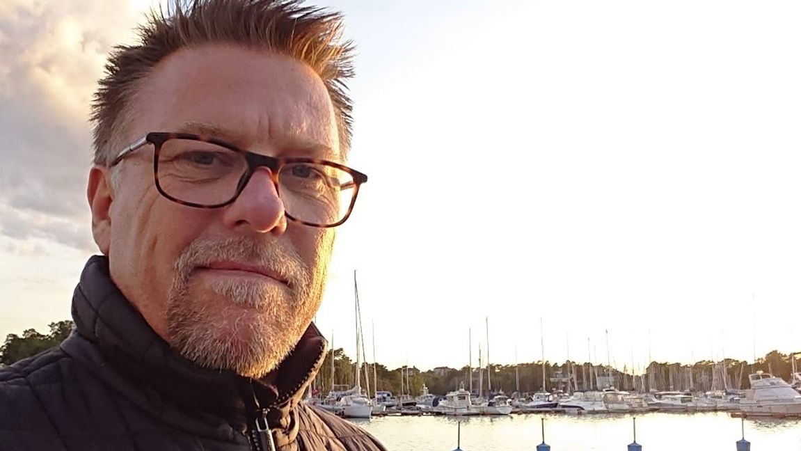 Carl-Jalmar Wisberg berättar om sista arbetspasset på kärnkraftverket innan det lades ner. Foto: Privat.