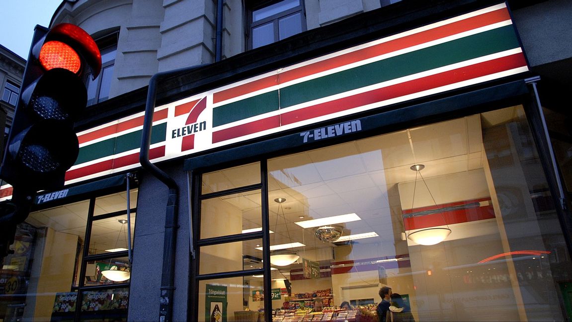 Bild på en 7-Eleven-butik. Foto: Jurek Holzer/SvD/TT