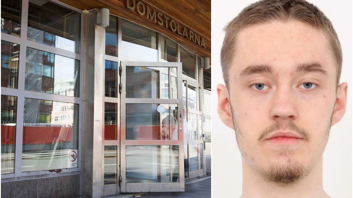 Fredric Gülich Brendling dömdes till livstids fängelse i Uppsala tingsrätt. Foto: Ewa Ahlin/Sveriges Domstolar/Polisen