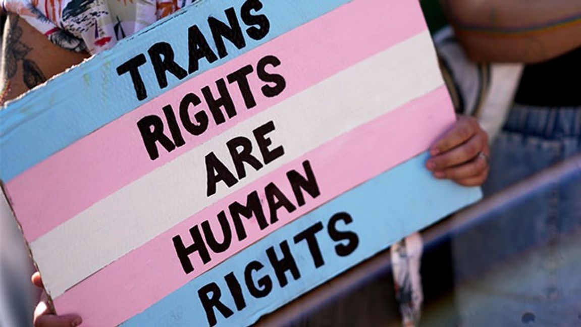 Bild från pride-paraden i Lissabon i juni 2025. Bild: AP Photo/Armando Franca