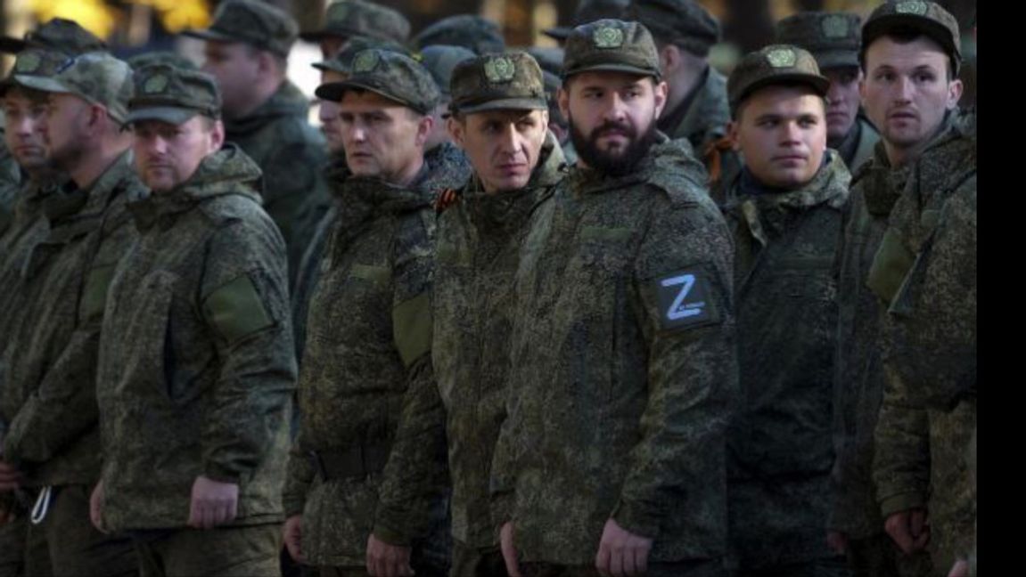 Ryska reservister som i och med en ny lag kommer kunna skickas till kriget inne i Ukraina. Foto: Telegram