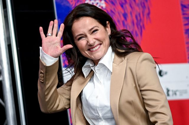 Danska Sidse Babett Knudsen har chans att få Bodilpriset för bästa skådespelare. Britta Pedersen/AP/TT