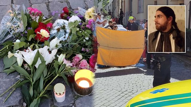 Theodor Engström häktades för mord under fredagsförmiddagen av Gotlands tingsrätt. Foto: Tomas Hedlund och TT