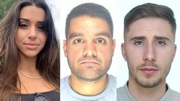 Tania Gomez, Victor Miah och Dominik Nirberg är efterlysta av Europol. Foto: Europol