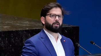 Chiles president Gabriel Boric uppmanar till evakuering. Arkivbild. Foto: Richard Drew/AP/TT