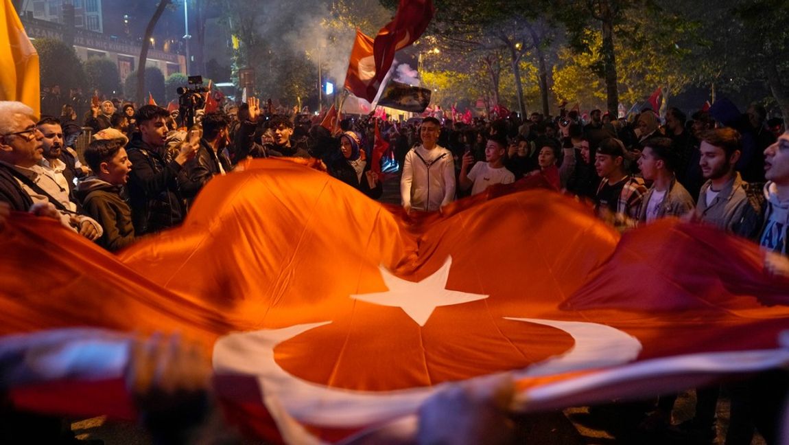 Val i Turkiet. Foto: Khalil Hamra/AP/TT