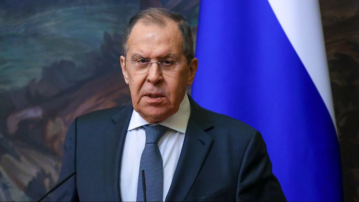 Rysslands utrikesminister Sergei Lavrov. Foto: AP/TT