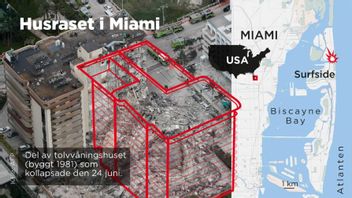 Tolvvåningshuset kollapsade den 24 juni. Anna-Lena Lindqvist/TT