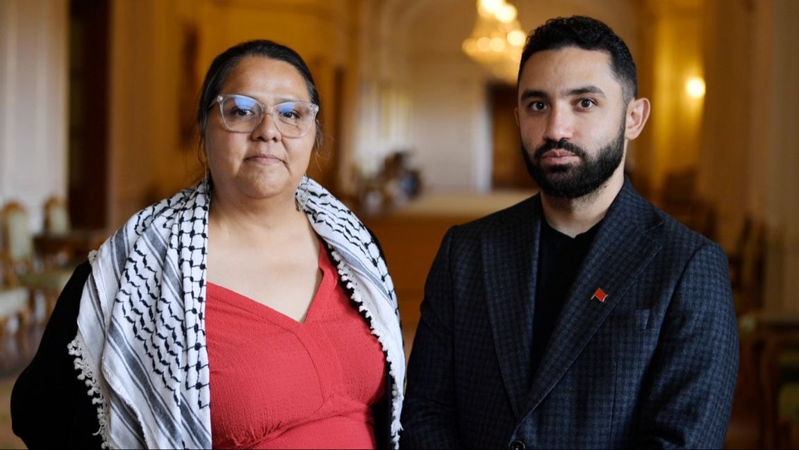 Palestinasjalar är inte gratis, vet du. Foto: Oscar Olsson/TT