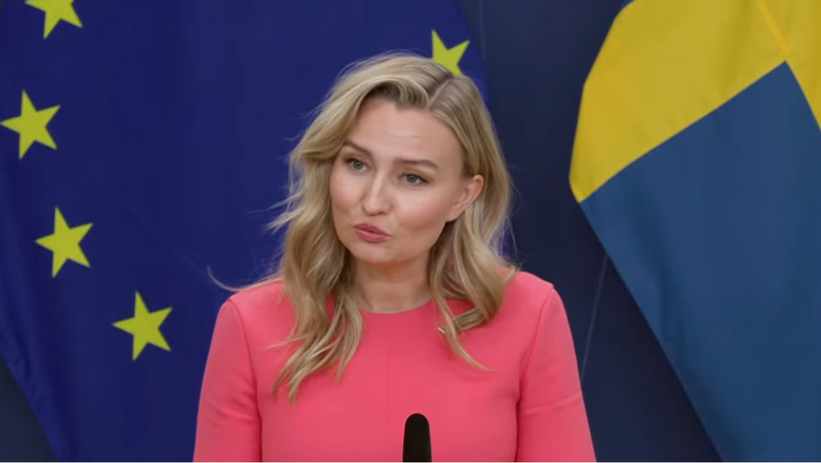 Ebba Busch (KD). Foto: Regeringskansliet via YouTube