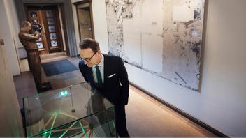 Rör ej, Strannegård! Foto: Linus Sundahl-Djerf/SVD/TT