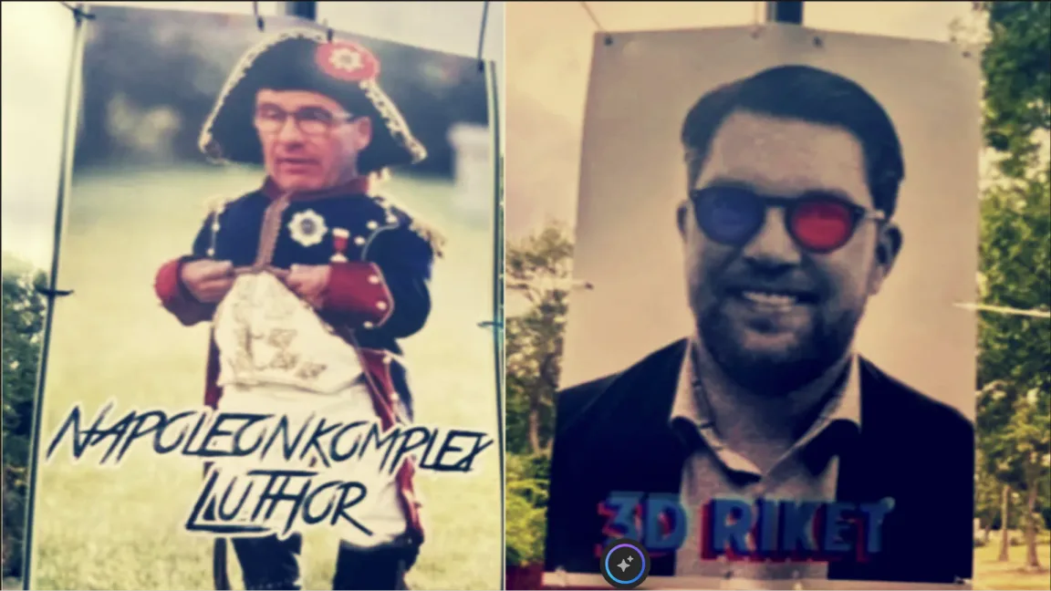 Valaffischerna har nu plockats ner. Foto: Skärmdumpar X