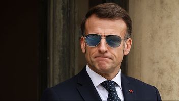 Frankrikes president Emmanuel Macron. Bild: AP Photo/Thomas Padilla