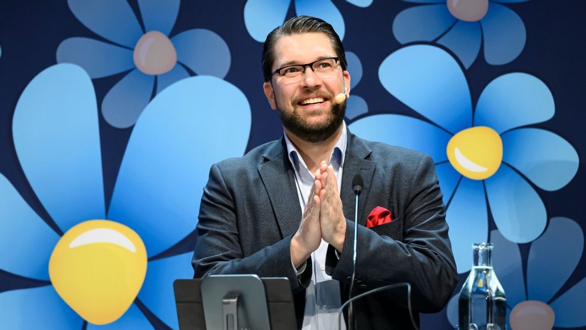 Jimmie Åkesson, partiledare för SD. Foto: Tommy Pedersen/TT