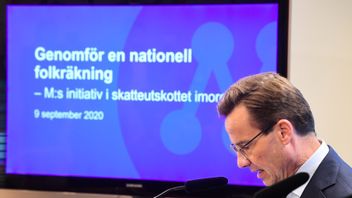 Den process som börjar med en folkräkning kommer förmodligen att sluta i biometrisk data för att få bidrag. Foto: Fredrik Sandberg/TT 