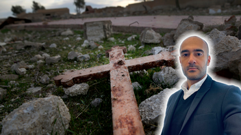 Ingen god jul för Iraks kristna minoriteter. Foto: Hussein Malla / TT