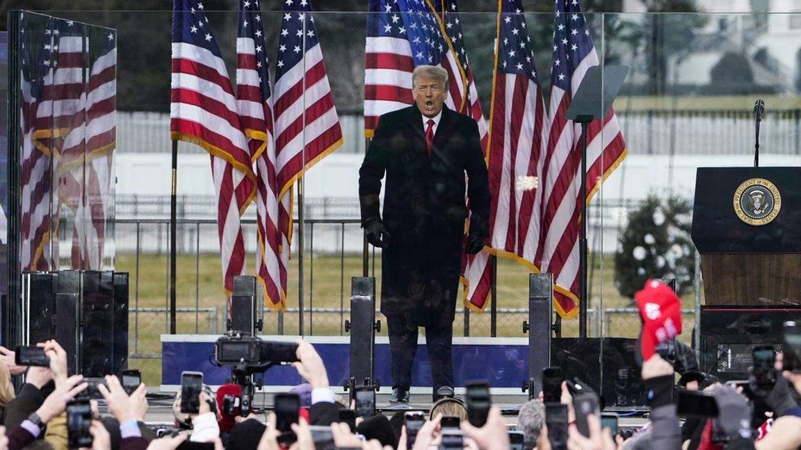 FOTO: Jacquelyn Martin/AP
Trump kommer inte att delta när Joe Biden svärs in som ny president.