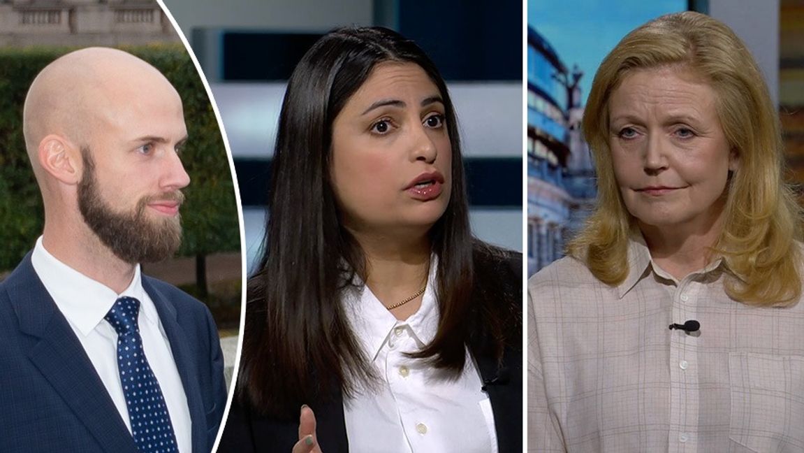 Carl-Oskar Bohlin (M) ger en känga till Centerpartiet och Elisabeth Thand Ringqvist om Nooshi Dadgostars invit. Foto: Frankie Fouganthin/CC BY-SA 4.0/SVT