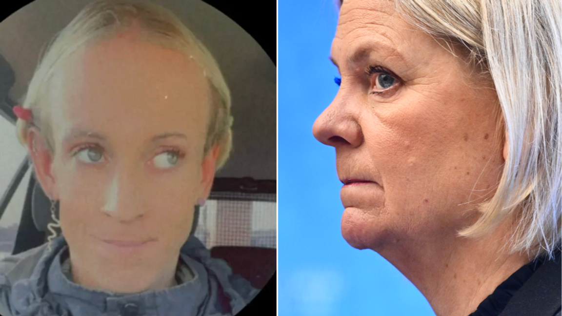 Vilma (tidigare Robin) Andersson utreds för mordet på en kvinna i Rönninge i julas. Nu presenterar Socialdemokraterna fyra nya förslag angående mäns våld mot kvinnor. Foto: Facebook/Claudio Bresciani/TT