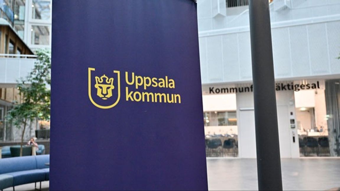 Stadshuset i Uppsala. Foto: Jonas Ekströmer/TT.