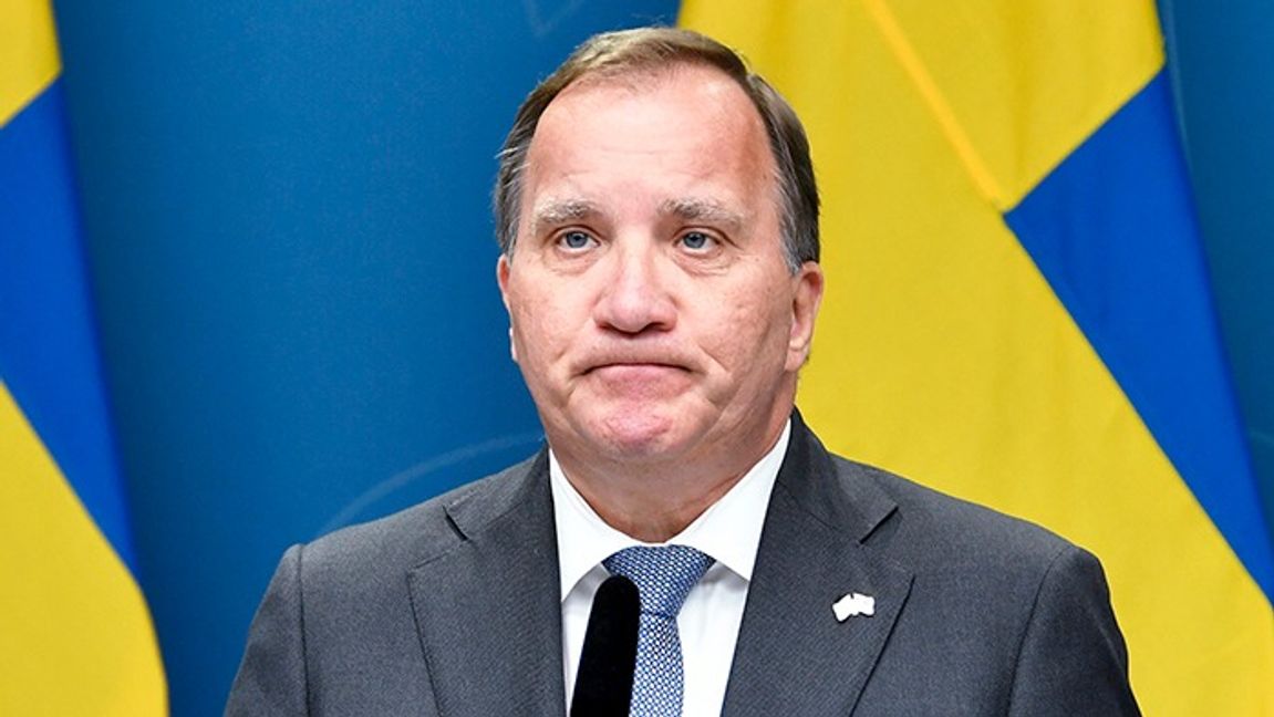 Stefan Löfven (S) har fram till midnatt att bestämma sig. Foto: Anders Wiklund/TT