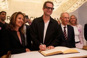 Klarnachefen Sebastian Siemiatkowski har med hjälp av ett lån från SEB stärkt sin ägarposition i bolaget i samband med börsnoteringen i veckan, enligt nyhetsbyrån Bloomberg. Foto: Richard Drew AP/TT