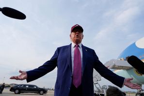 President Donald Trump. Arkivbild. Foto: Alex Brandon/AP/TT