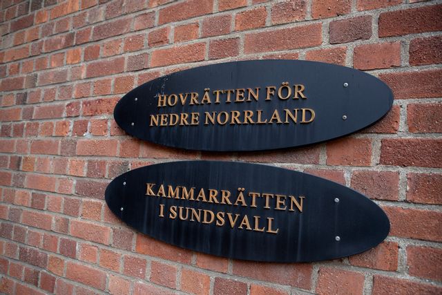 Den dömde tar tillbaka sin överklagan till Hovrätten för nedre Norrland. Arkivbild. Foto: Mats Andersson/TT