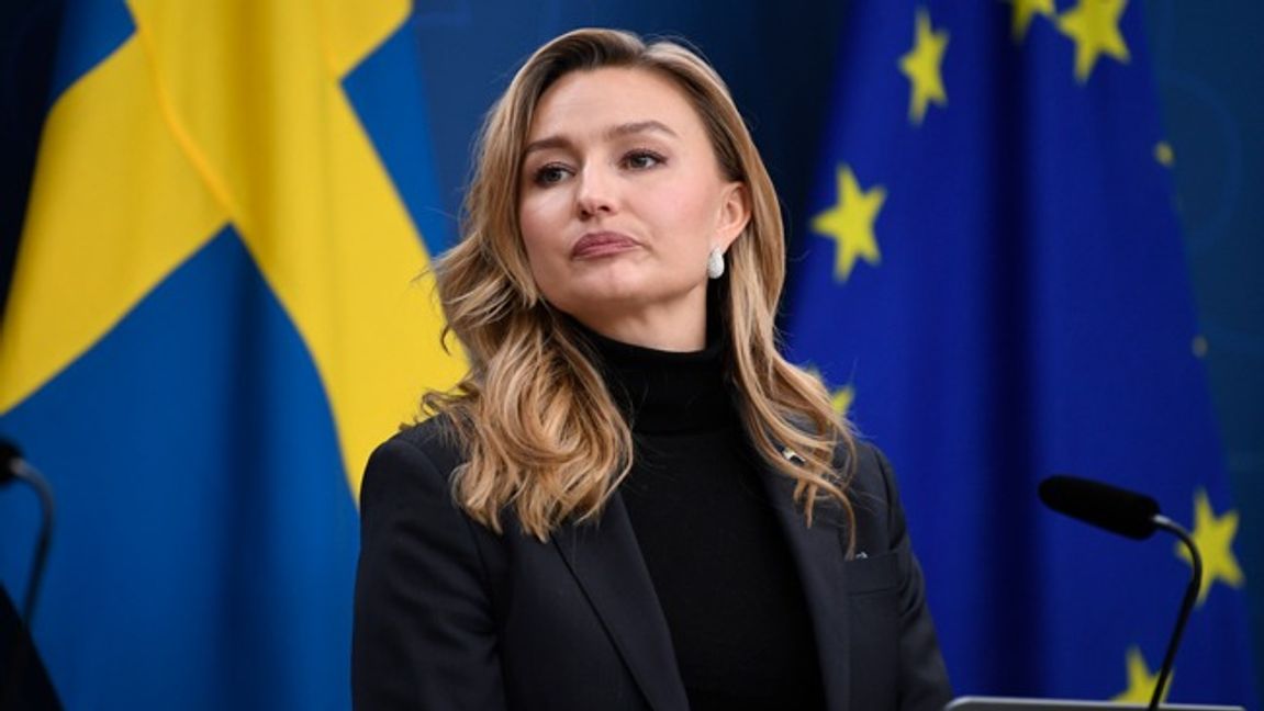 Ebba Busch (KD). Foto: Viktoria Bank/TT.