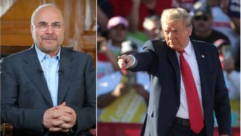 Mohammad Bagher Ghalibaf och Donald Trump. Foto: CC BY 4.0/CC BY-SA 2.0/Wikimedia Commons