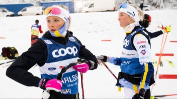 Frida Karlsson och Maja Dahlqvist. Foto: Henrik Montgomery/TT.