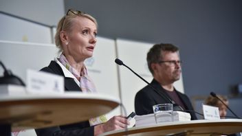 Karin Tegmark Wisell blev under hösten 2021 generaldirektör för Folkhälsomyndigheten. Foto: Lars Schröder/TT