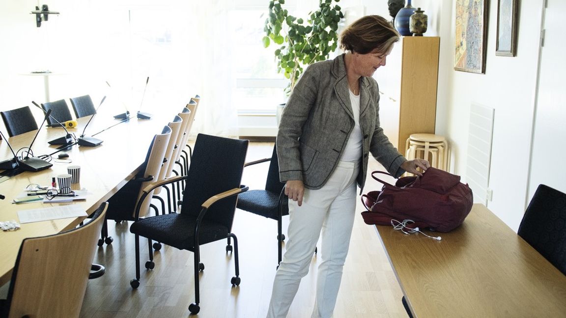 Carin Jämtin packade ihop som partisekreterare åt Socialdemokraterna 2016. Ungefär ett halvår senare blev hon GD för Sida utan att ha sökt tjänsten. Foto: Izabelle Nordfjell/TT