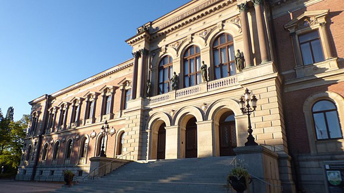 Uppsala Universitet, hemvist för  konservativa studentföreningen Heimdal. Foto: Wikimedia Commons