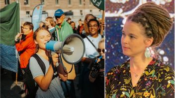 Greta Thunberg och Amanda Lind (MP). Foto: Faksimil, Greta Thunberg/Facebook/CC BY-SA 4.0/Wikimedia Commons
