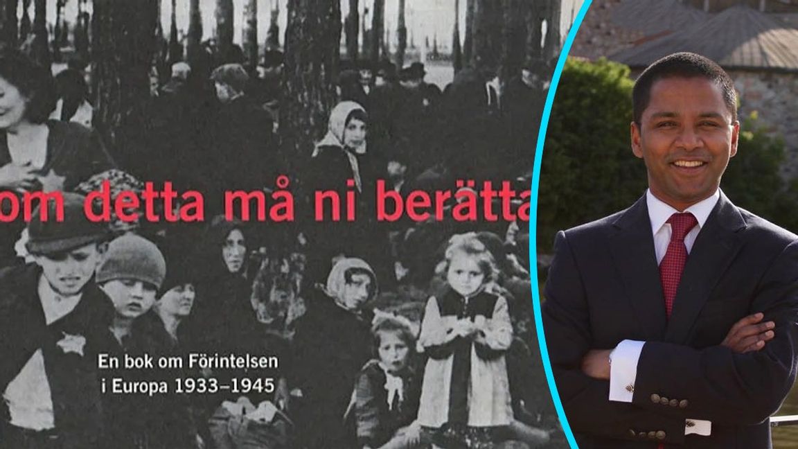 Boken ”Om detta må ni berätta” från 1998. Foto: Johan Leffmann Wiki Commons Public Domain