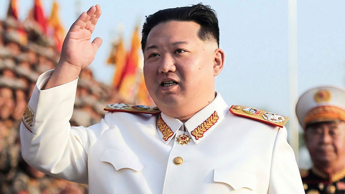 Nordkoreas diktator Kim Jong-Un. Foto: KCNA via AP/TT