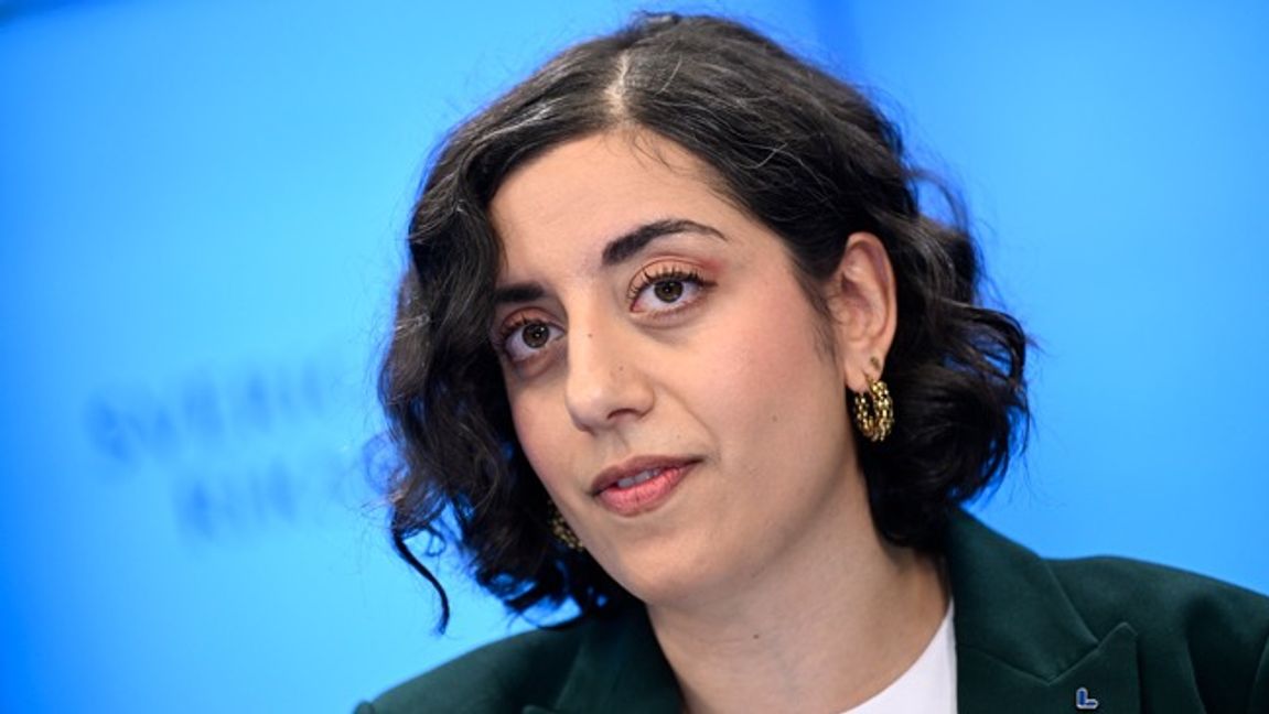 Simona Mohamsson blir ny partiledare för Liberalerna. Foto: Pontus Lundahl/TT