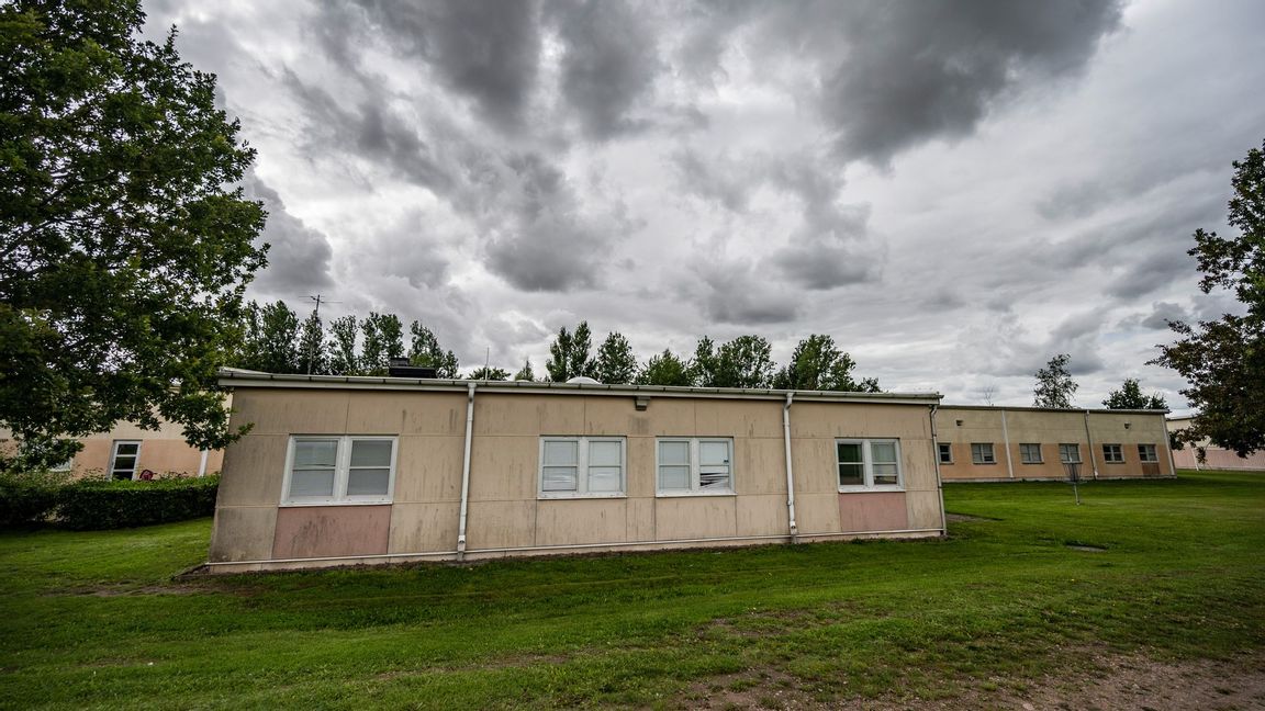 Skolan i Eslöv där det misstänkta mordförsöket ägde rum. Foto: Foto: Johan Nilsson/TT