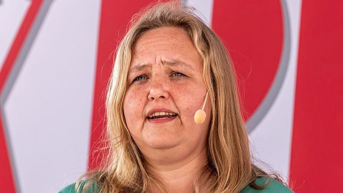 V:s vice partiledare Ida Gabrielsson. Foto: Bene Riobó/CC BY 4.0
