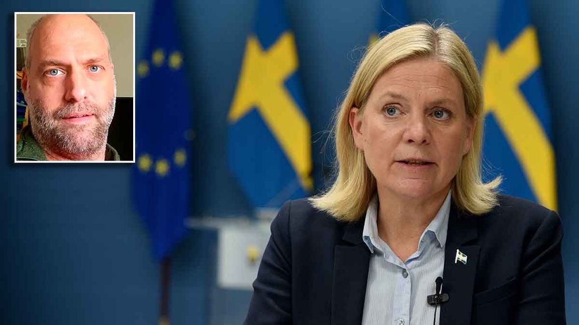 Magdalena Andersson, partiledare för ett S utan identitet? Foto: Privat (Infälld) och Robin Ek/TT