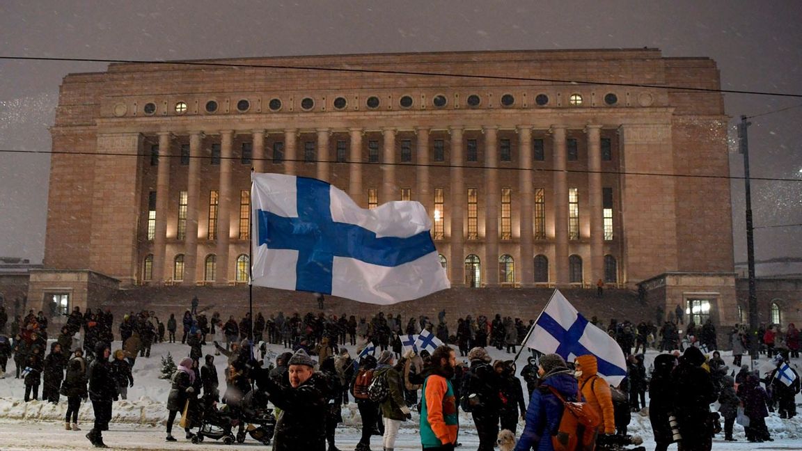 Finska parlamentet. Arkivbild. Foto: Antti Aimo-Koivisto/AP/TT