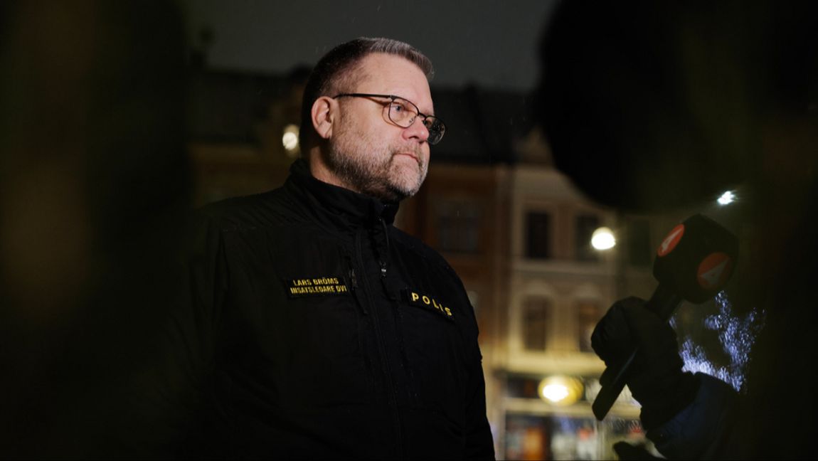 Lars Bröms är insatsledare för den grupp inom polisen som har arbetat med identifieringen av de döda. Foto: Pavel Koubek/TT
