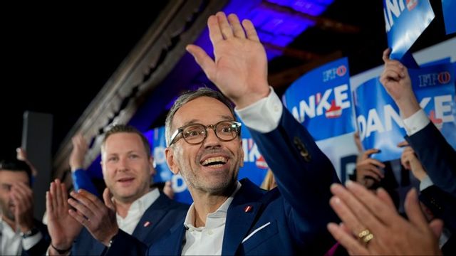 FPÖ:s partiledare Herbert Kickl. Foto: AP
