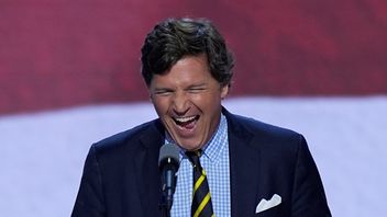 Tucker Carlson sågas internt av republikaner. Foto: AP
