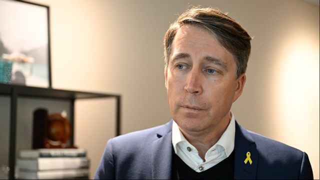 – I Sverige är det känsligt att peka på den sortens fakta. Men det är klart att det är relevant, säger Richard Jomshof (SD) om Bulletins granskning. Foto: Jessica Gow/TT