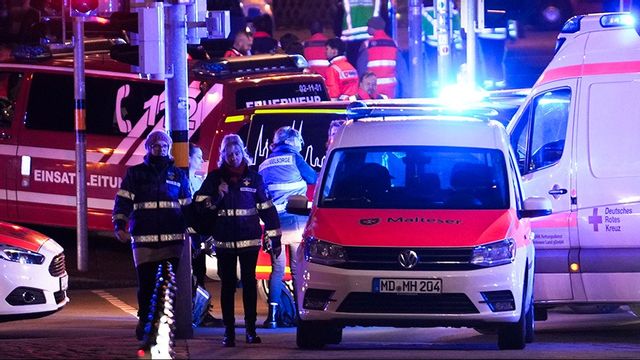 Scener från Magdeburg. Foto: Ebrahim Noroozi/AP/TT