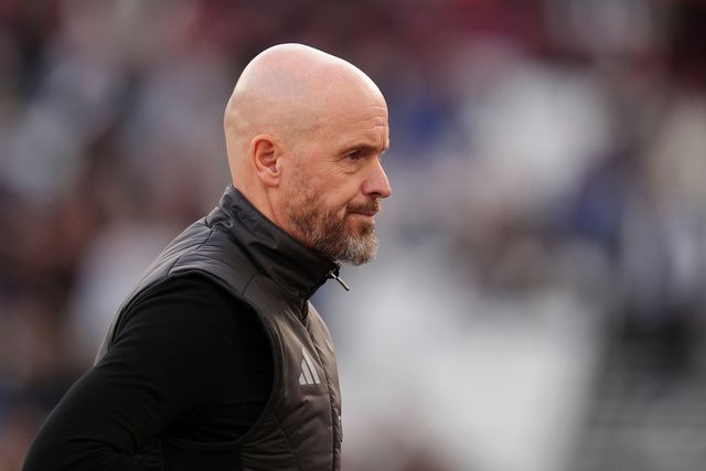 Erik ten Hag. John Walton/AP/TT