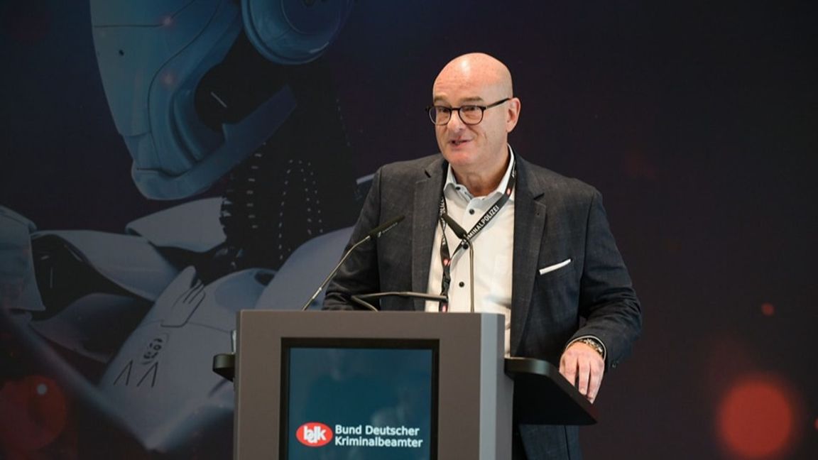 Dirk Peglow. Foto: Faksimil Bund Deutscher Kriminalbeamter/Facebook