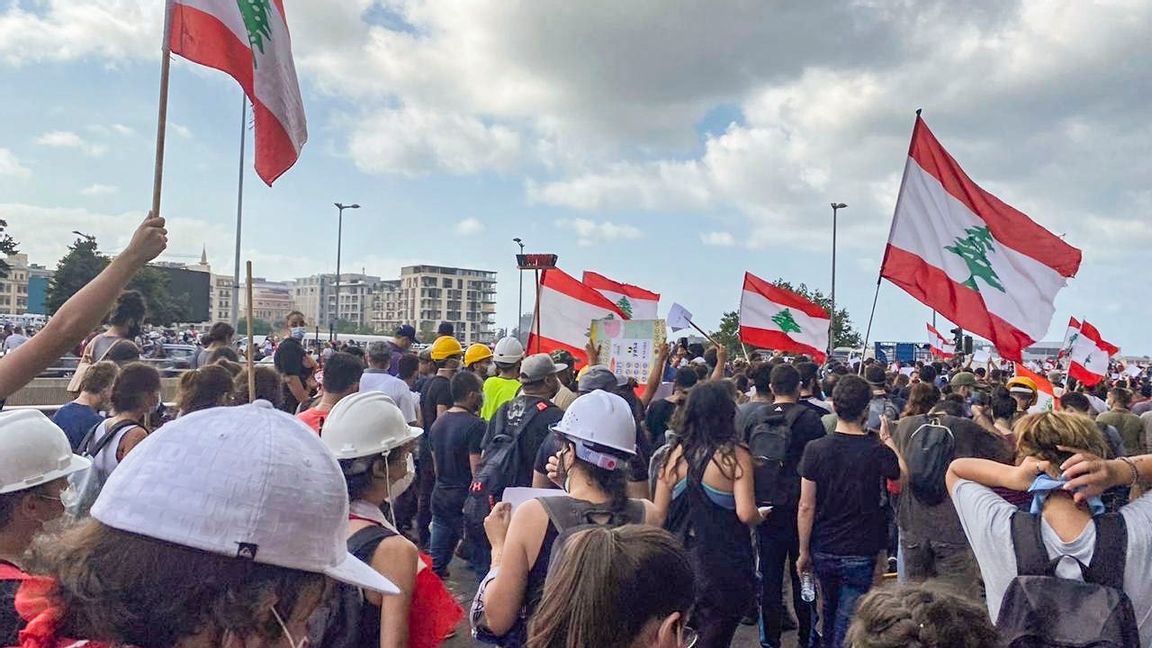 Smittspridning av coronaviruset i Libanon är bland de värsta i Mellanöstern.